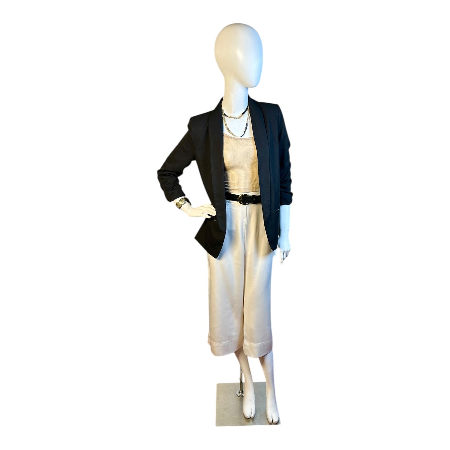 Blazer Negro Minimalista