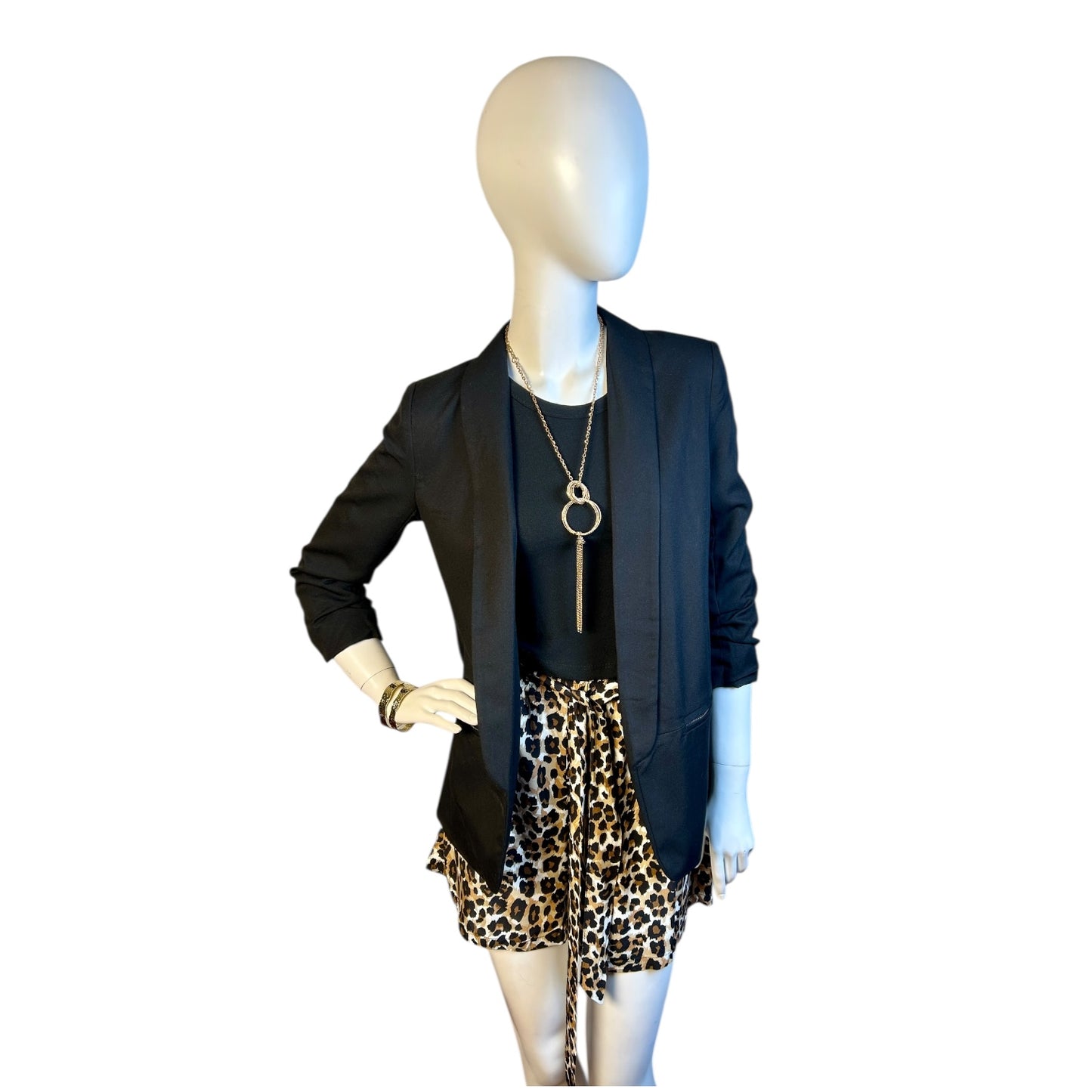 Blazer Negro Minimalista