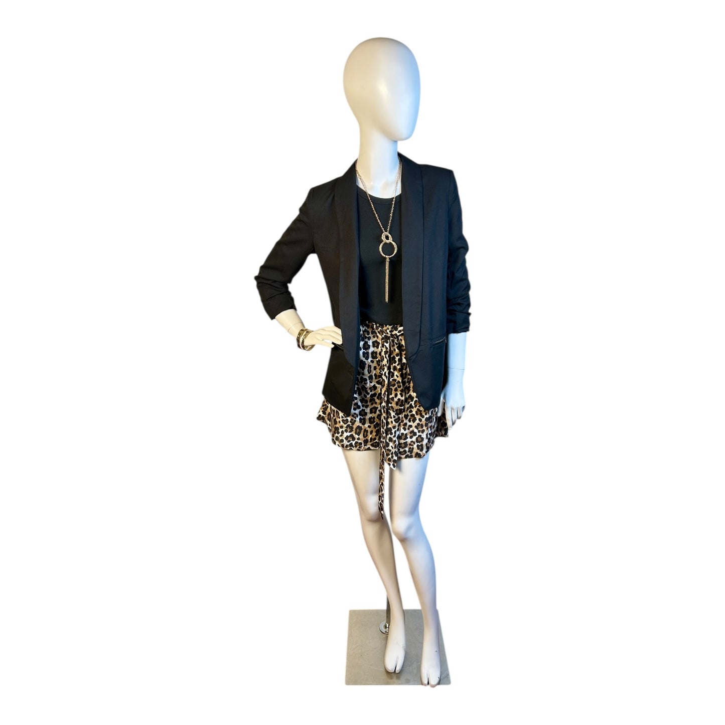 Blazer Negro Minimalista