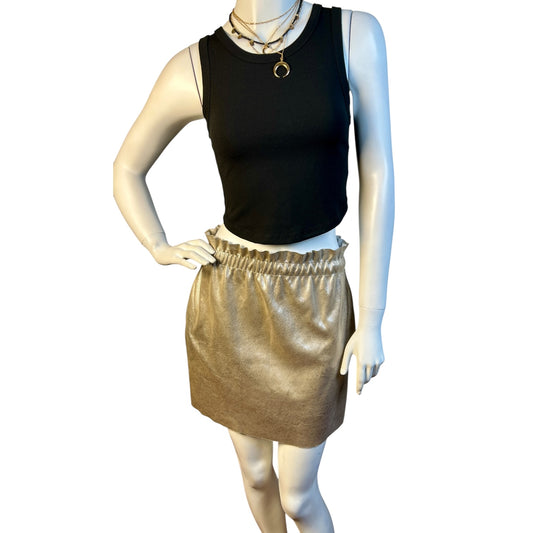 Falda Champagne Chic - ZARA - Luna Indomita