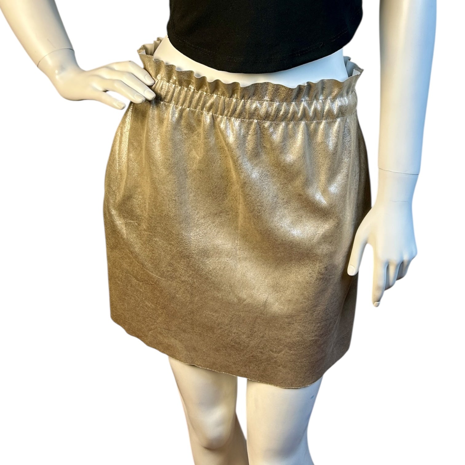 Falda Champagne Chic - ZARA - Luna Indomita