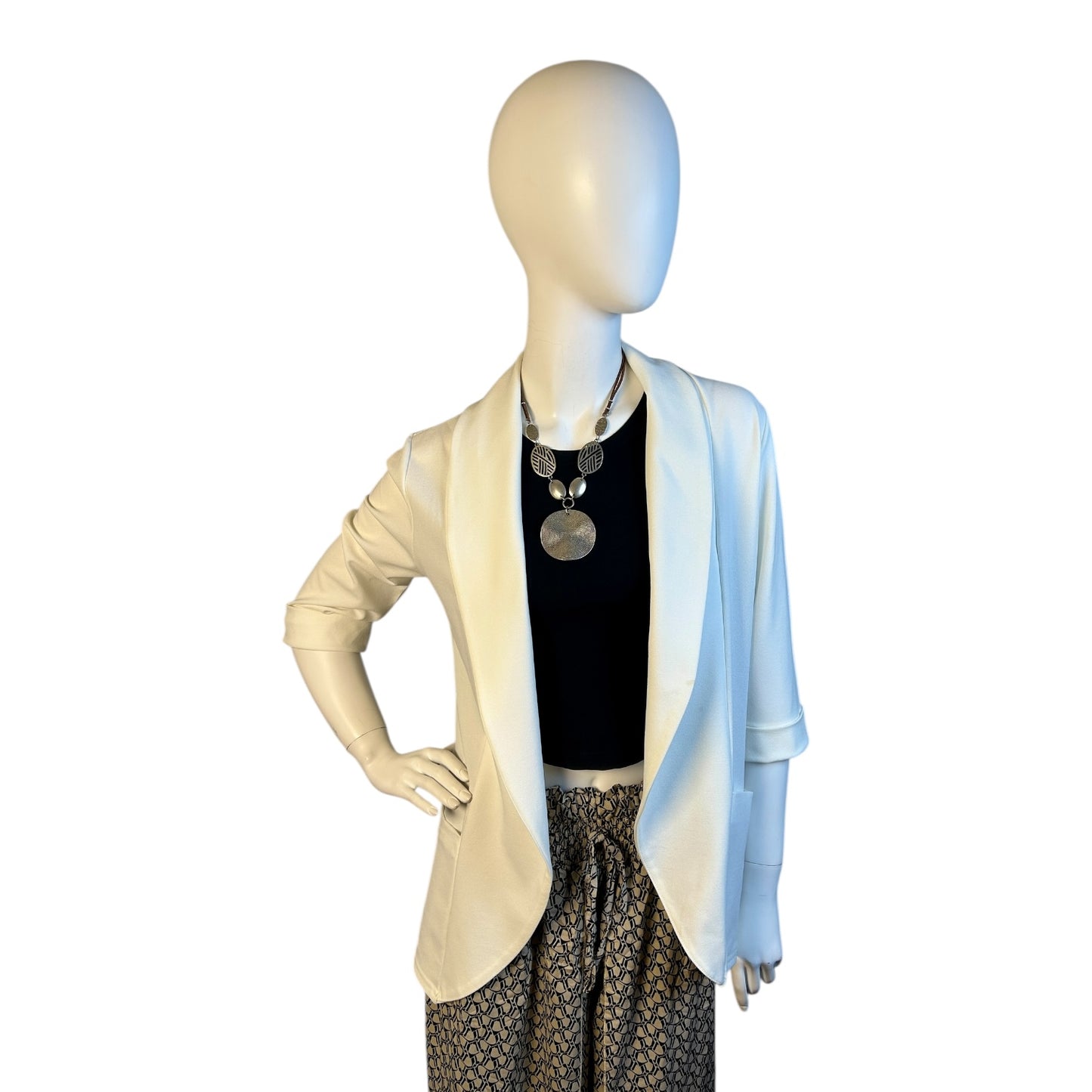 Bombacha Estampada con Aberturas Laterales