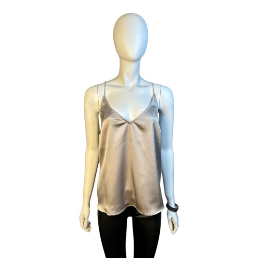 Top Lencero Champagne con Cadenas