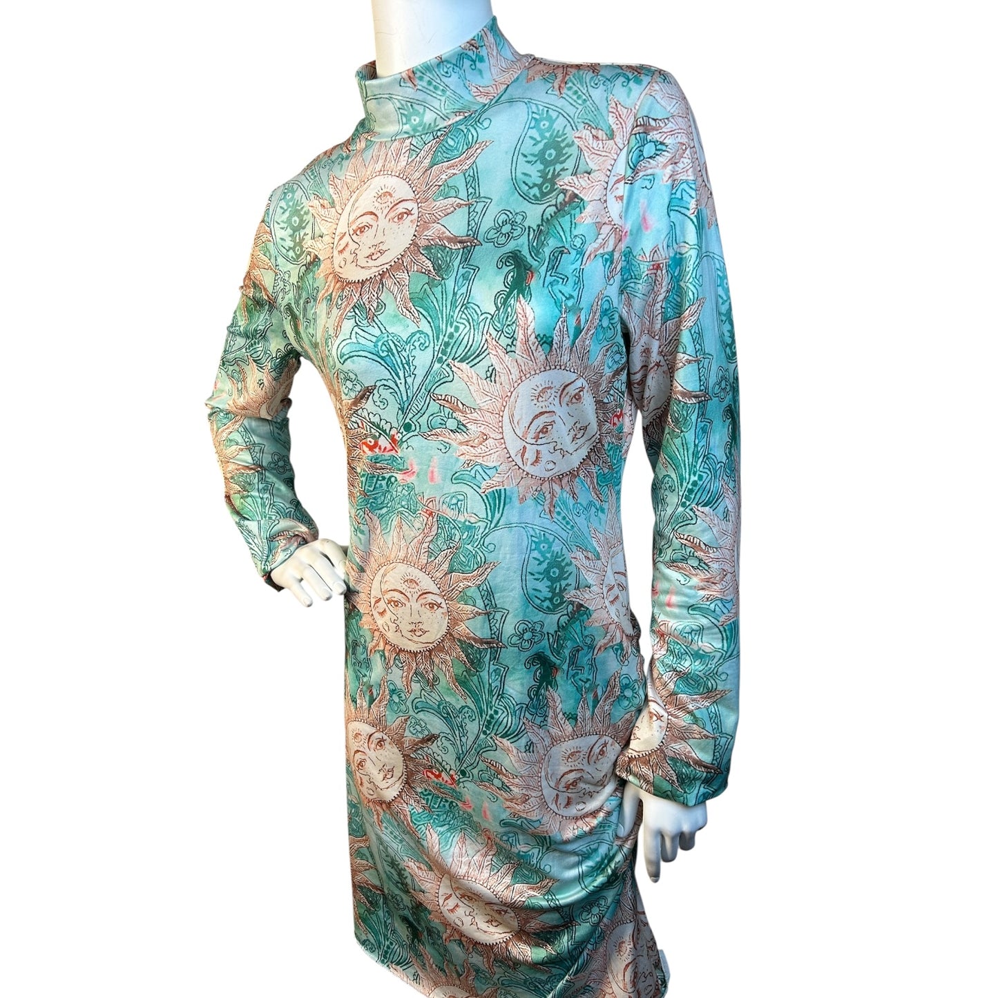 Vestido Estampado Soles - Luna Indomita