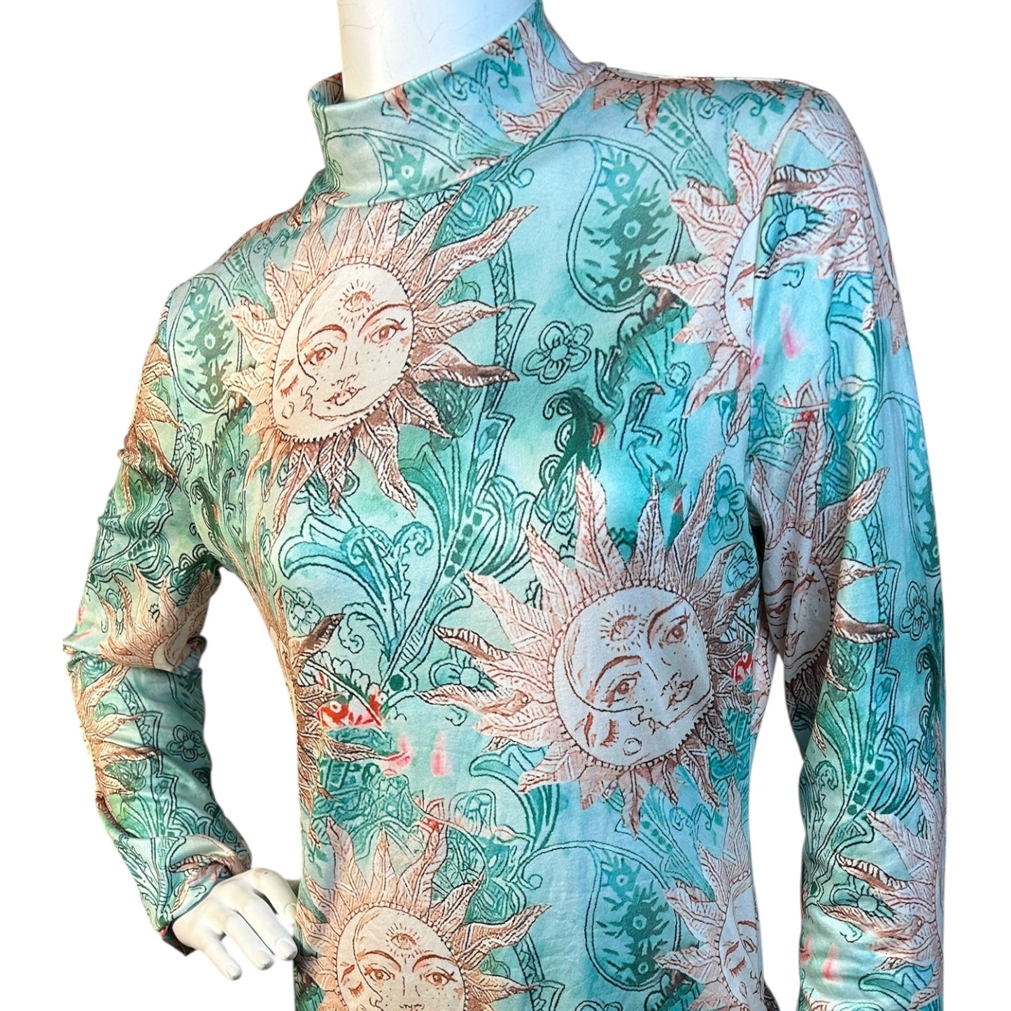 Vestido Estampado Soles - Luna Indomita