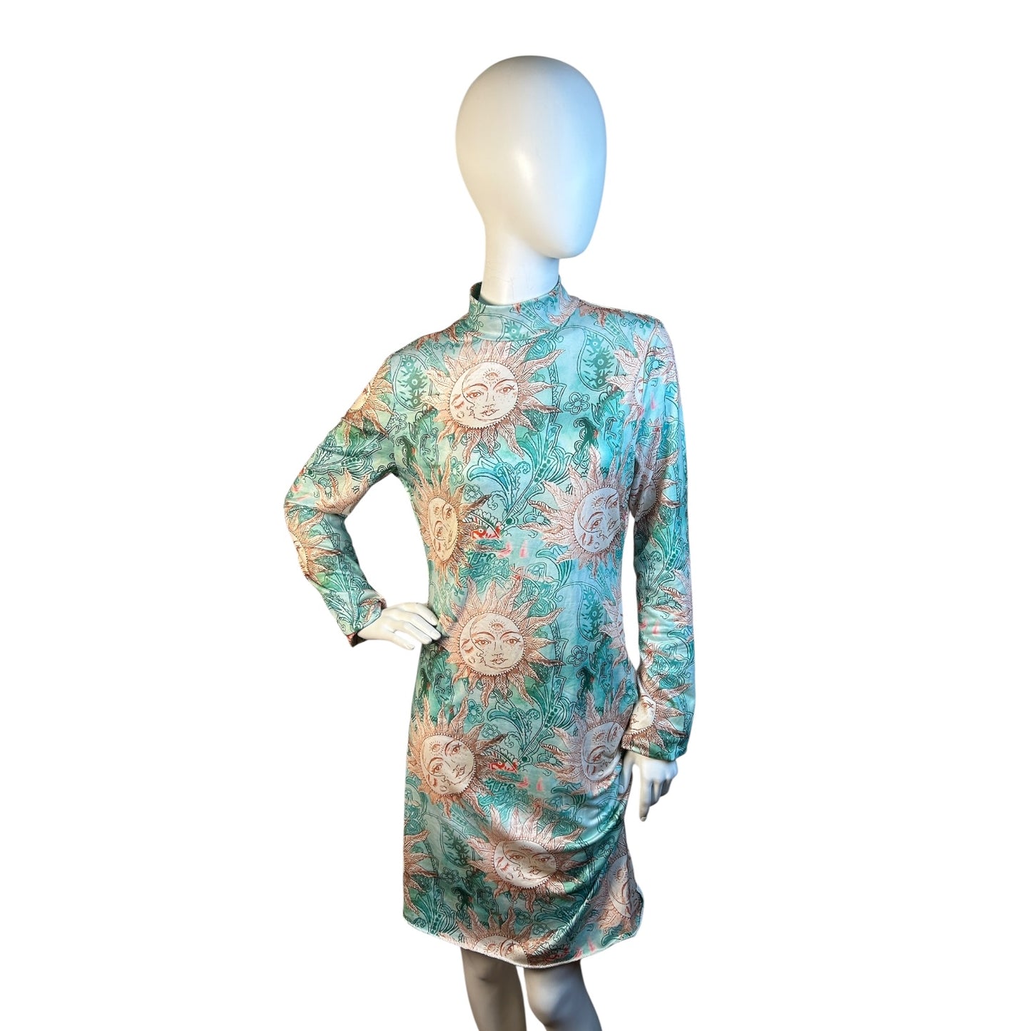 Vestido Estampado Soles - Luna Indomita