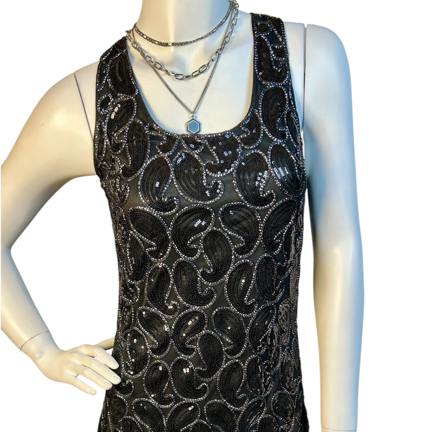 Vestido Negro Vintage - Luna Indomita