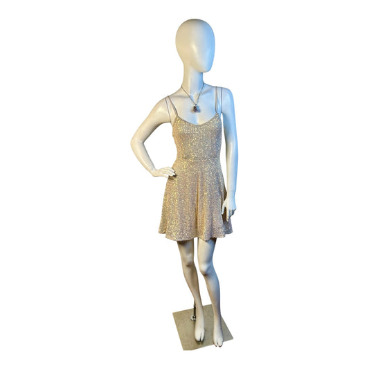 Vestido Mini Tornasol de Lentejuelas - Luna Indomita