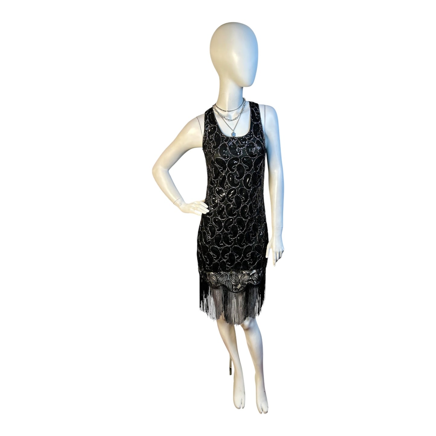 Vestido Negro Vintage - Luna Indomita