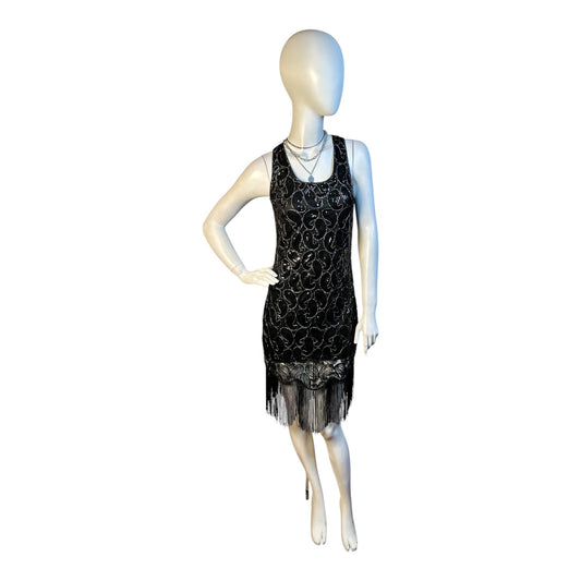 Vestido Negro Vintage - Luna Indomita