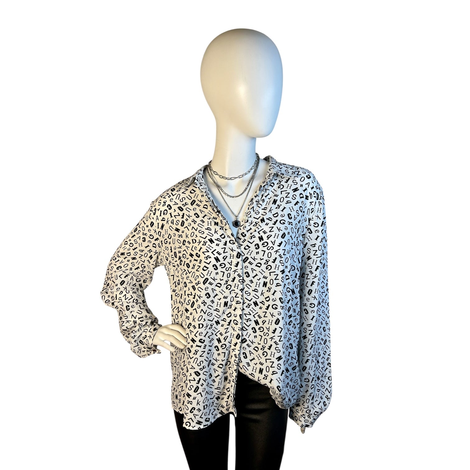 Blusa Oversize Urban Print - Luna Indomita