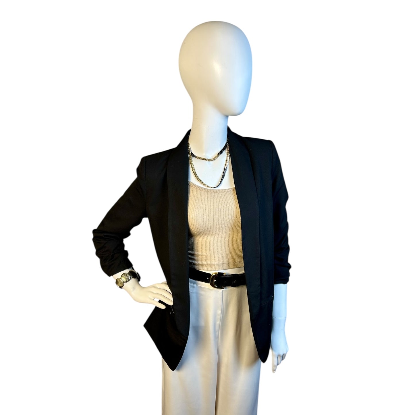 Blazer Negro Minimalista