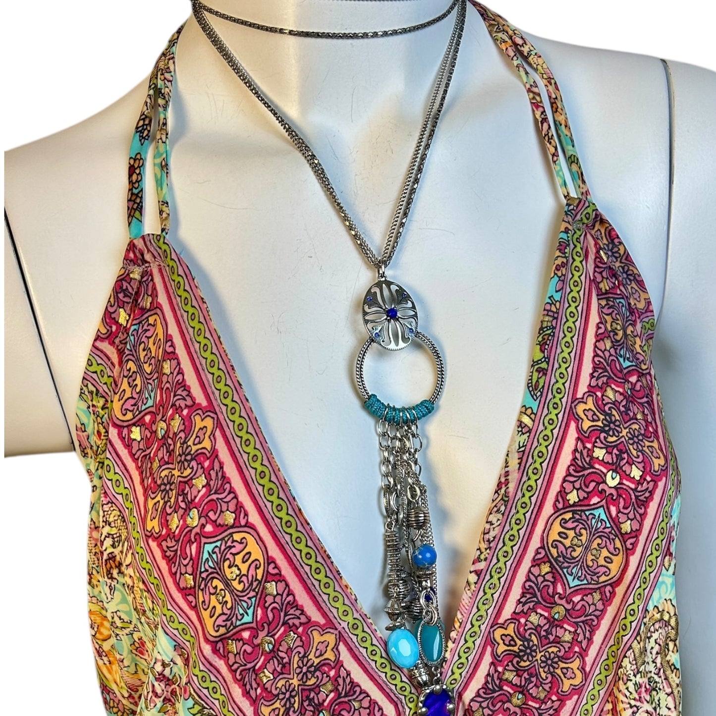 Vestido Largo Étnico Bohemio