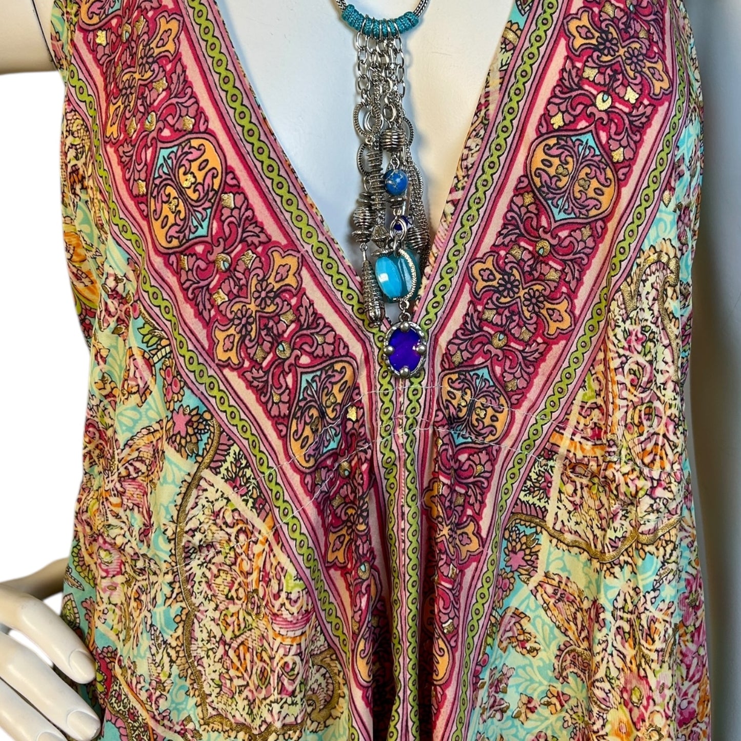 Vestido Largo Étnico Bohemio